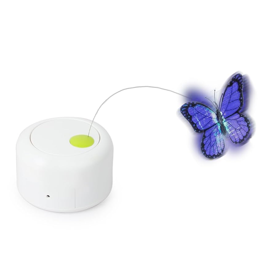 AFP CAT TOY MOTION ACTIVATED BUTTERFLY