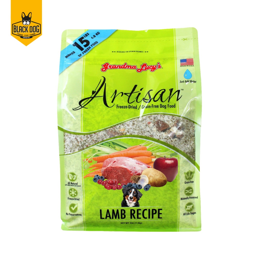 GL ARTISAN LAMB RECIPE DOG FOOD 3LB