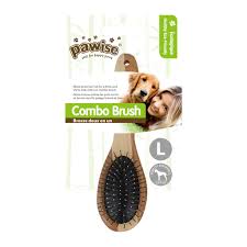 11482 PAWISE PET GROOMING COMBO BRUSH L