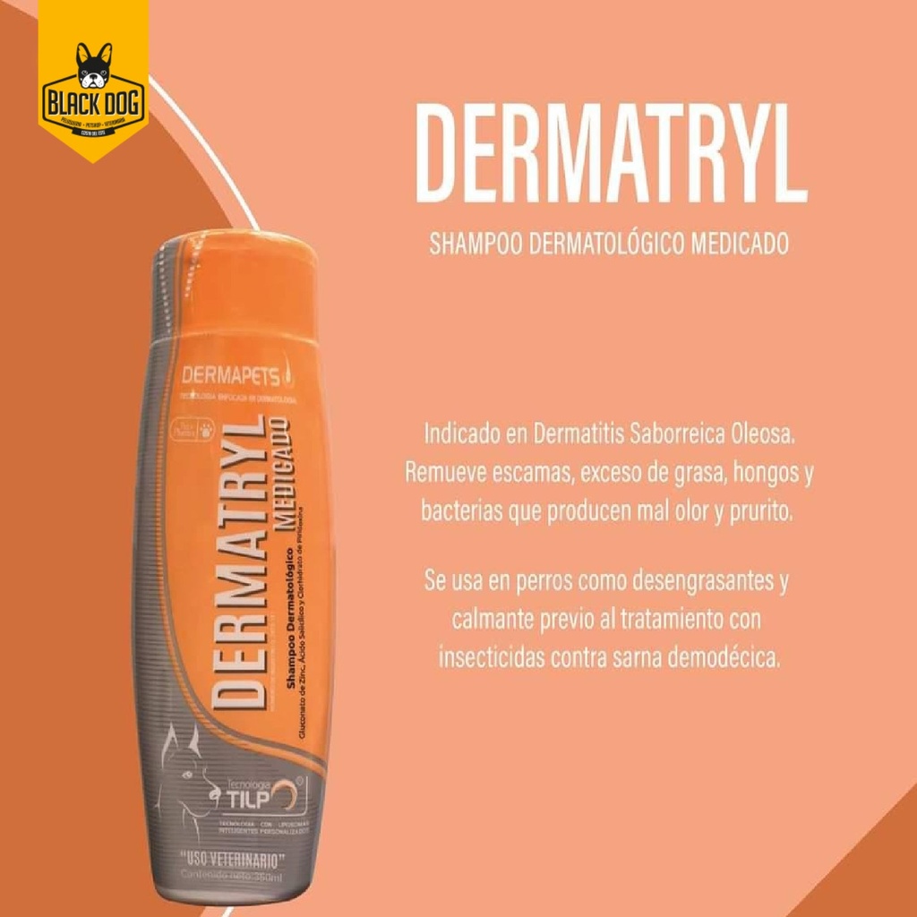 DERMATRYL MEDICADO SHAMPOO X350ML