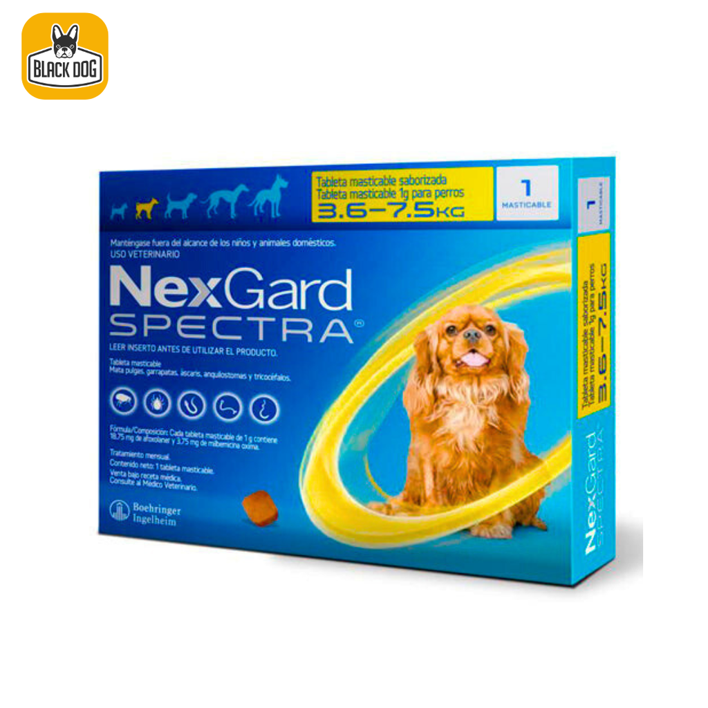 NEXGARD SPECTRA S 3.6 - 7.5 KG