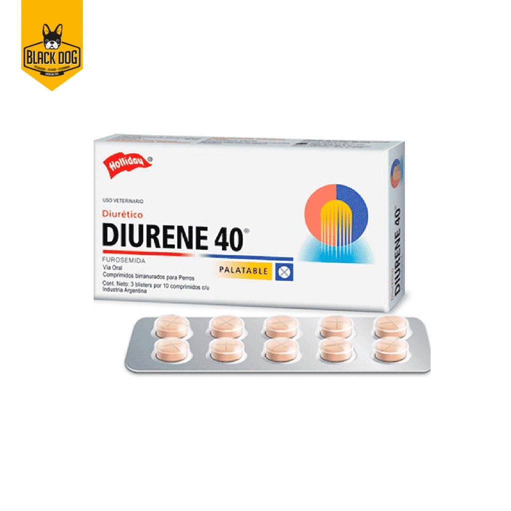 DIURENE 40MG COMP