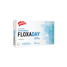 FLOXADAY 200 MG 10 COMPR