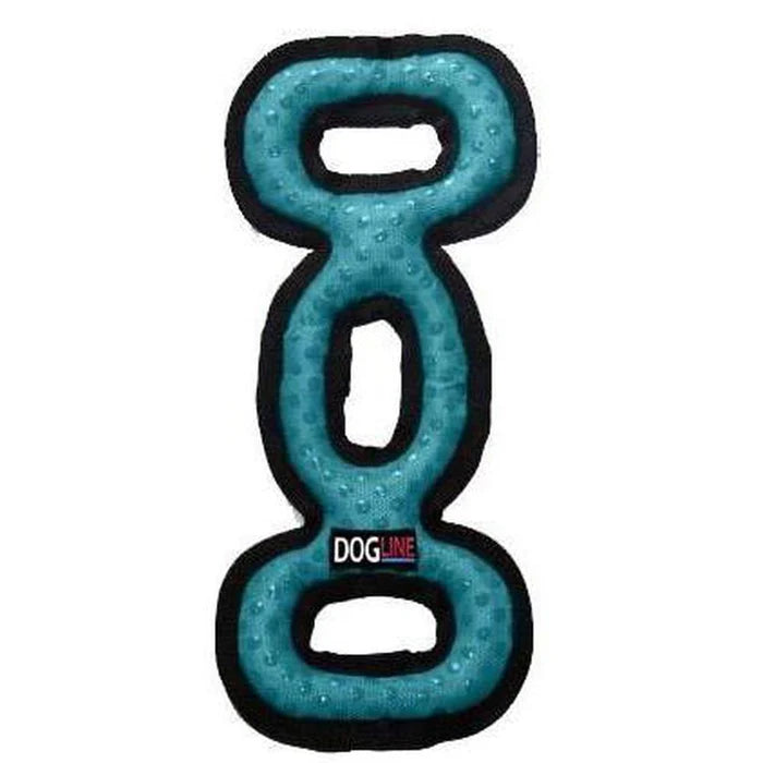 DOGLINE GRIP N BITE TUGGER TEAL