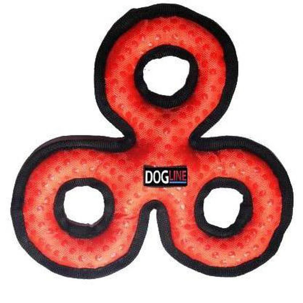 DOGLINE GRIP N BITE TUG360 ORANGE
