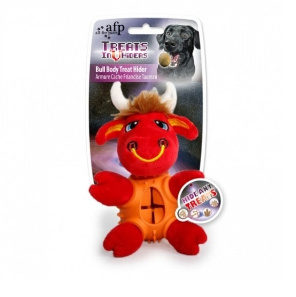 AFP DOG TOY TREAT HIDER THE BULL