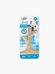AFP DOG TOY WOOD BRANCH PEANUT BUTTER