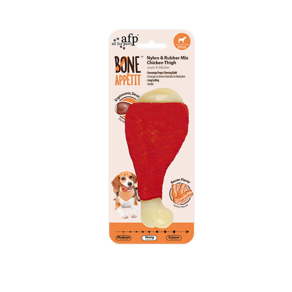 AFP DOG TOY CHICKEN THIGH