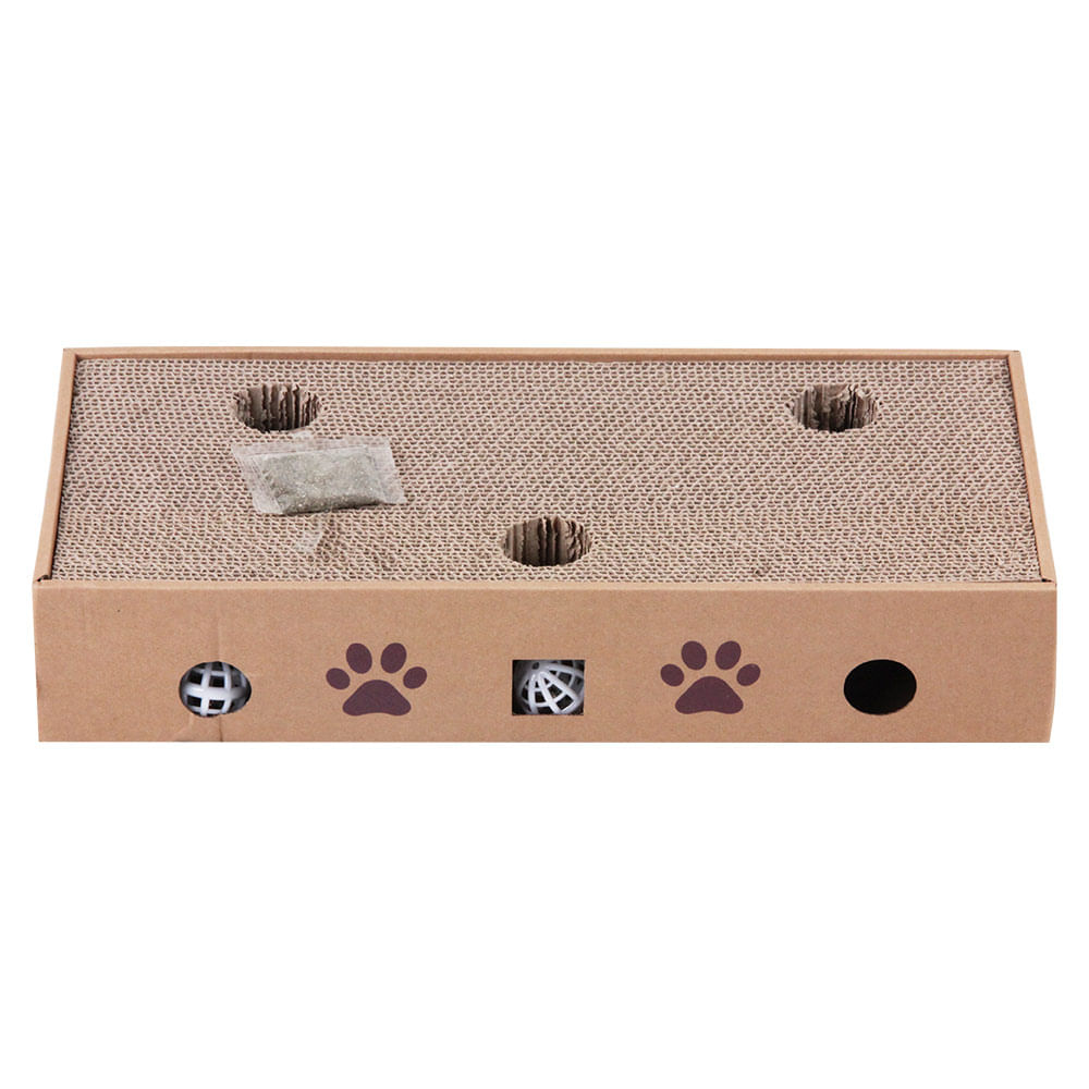 2 IN 1 CAT SCRATCHING BOX