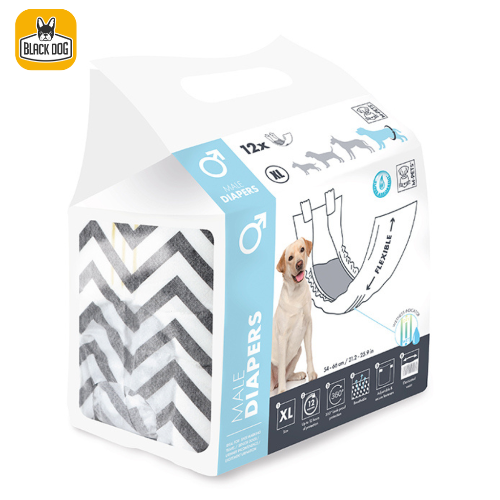 DIAPERS - Male Dog - XL