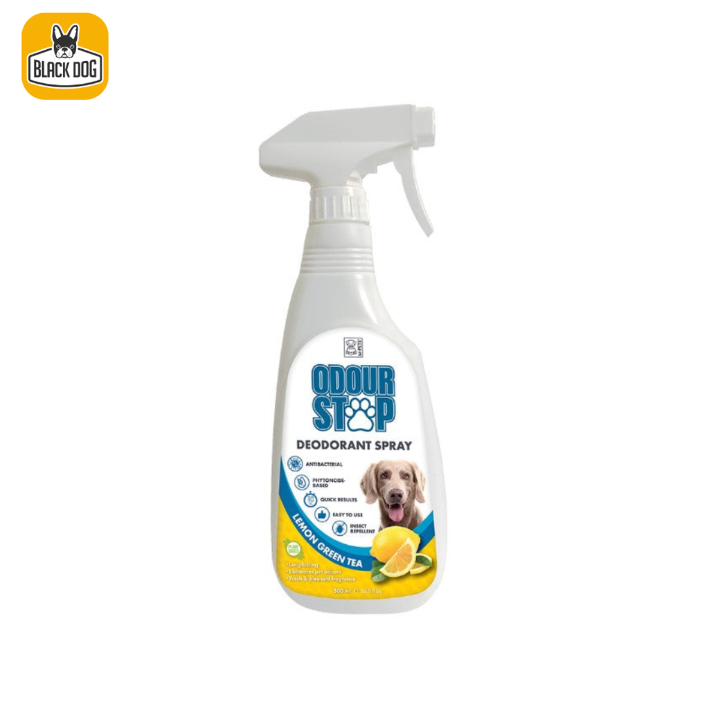 ODOUR STOP Deodorant Spray  - Lemon Green Tea 500 ml