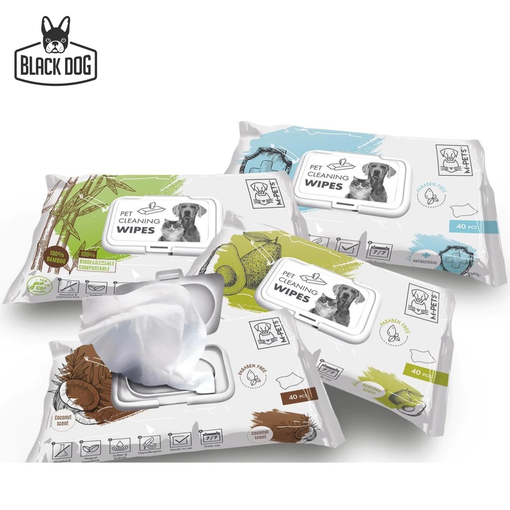 Pet Cleaning Wipes Anti-bacterial - MAXI PACK
20 x 15 cm - 80 pcs