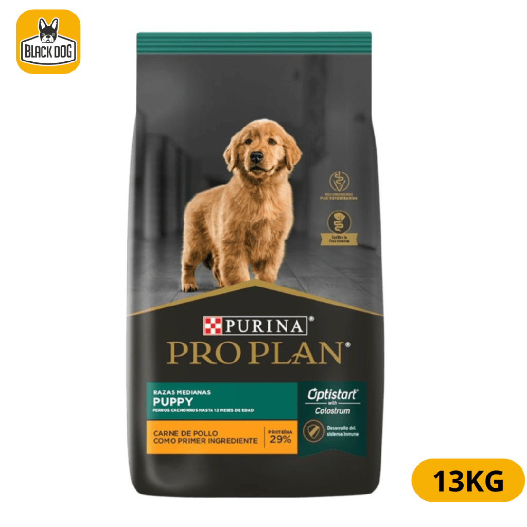 PRO PLAN CACHORRO RAZA MEDIANA 13KG MX