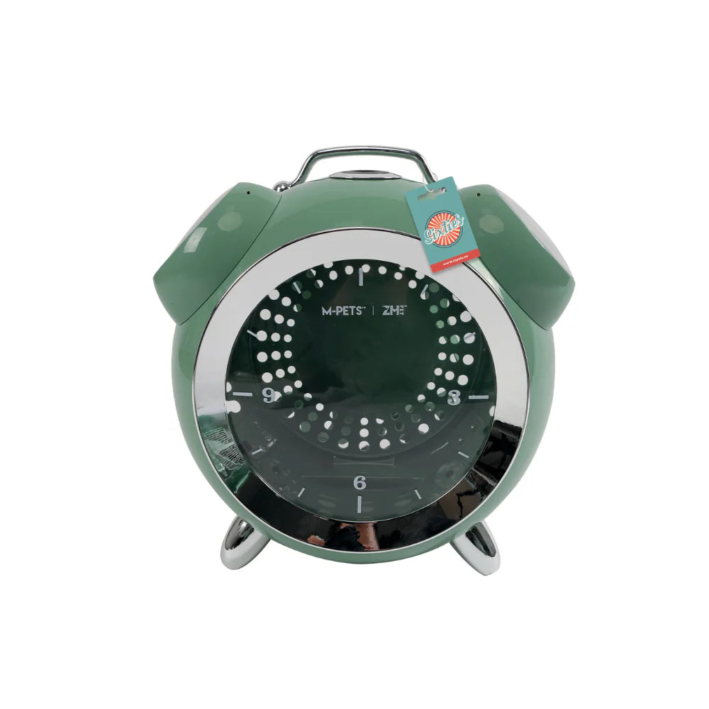 SIXTIES Clock Pet Carrier - Green