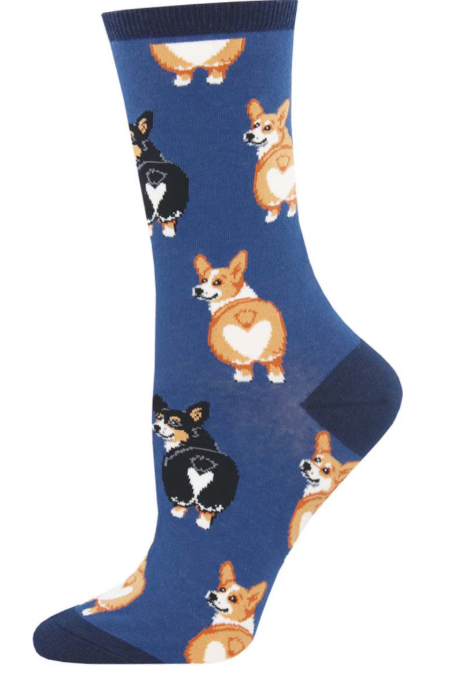 CORGI BUTT - BLUE - 9-11