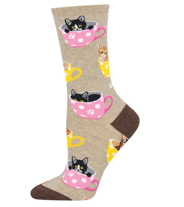 CAT-FEINATED - HEMP HEATHER - 9-11