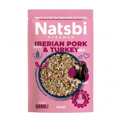 NATSBI STEAMED IBERIAN PORK TURKEY 500 g