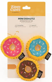 ZippyClaws Mini Donutz 3-Pack