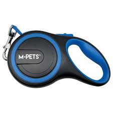 LIBERTY Dog Retractable Leash Blue - S / Blue