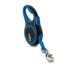 LIBERTY Dog Retractable Leash Blue - M / Blue