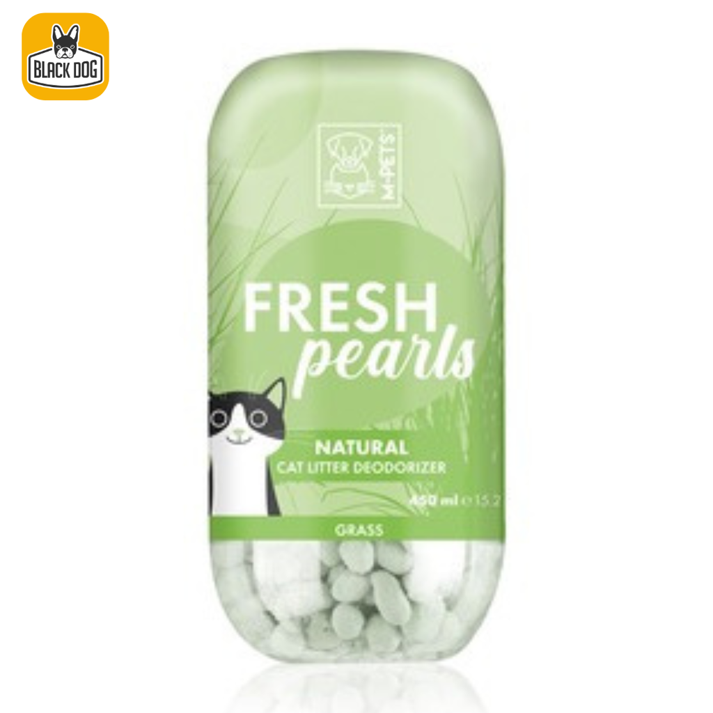 FRESH Pearls Natural Cat Litter Deodoriser - Grass 450 ml
