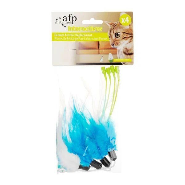 Interactives-Culbuto Feather Re-fill 4 pack