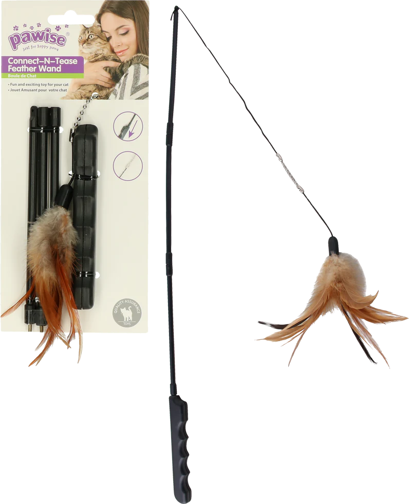 Connect-N-Tease  Feather Wand