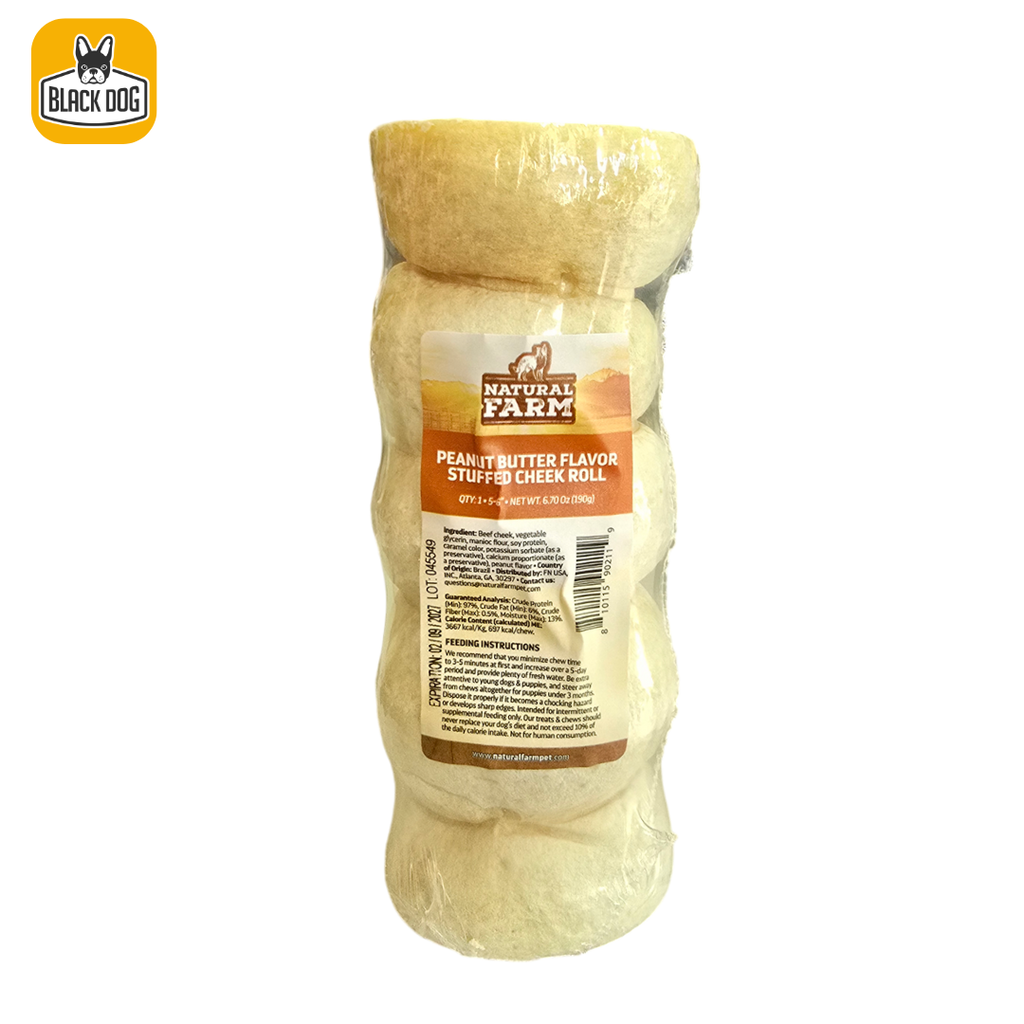 5-6" STUFFED CHEEK ROLL- PB FLAVOR