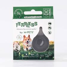 Fearless Ultrasonic flea and Tick Repeller-Black