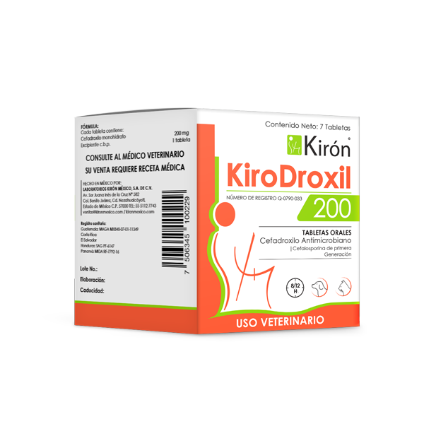 KIRODROXIL 200 - CEFALOSPORINA 1RA GEN.