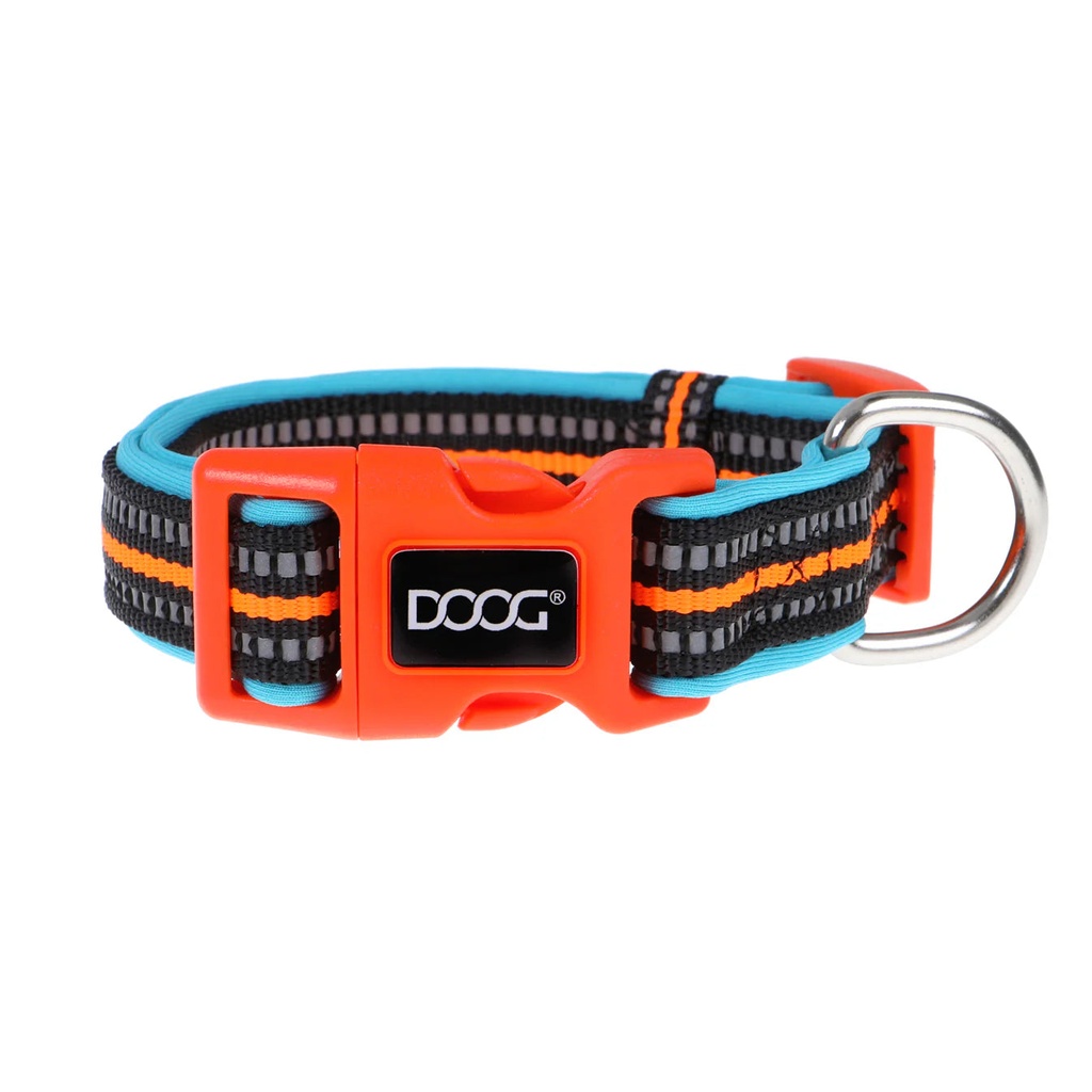 DOOG Neoprene Dog Collar BEETHOVEN (Neon) - Medium