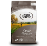 NUTRISOURCE SENIOR CHICKEN & RICE 12LBS