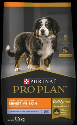PP PUPPY SENSITIVE SKIN OPTIDERMA LAMB 3KG (6.6LB)