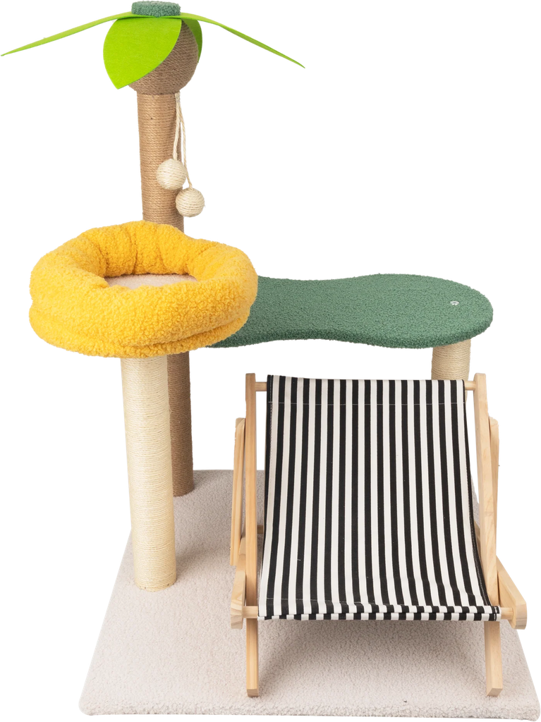 Oasis Cat Tree
 with Hammock   86 x60cm