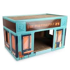 The Purring Pint scratcher