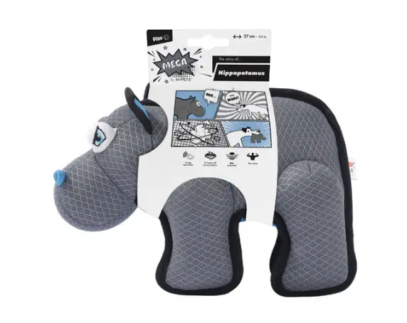 MEGA Dog toy Hippopotamus