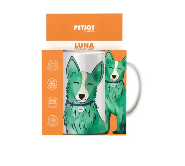 PETJOY Mug Luna - Green 350ml
