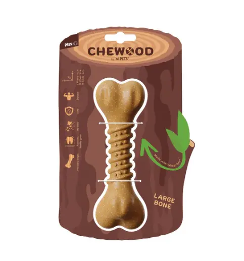 CHEWOOD Dog toy Large Bone L