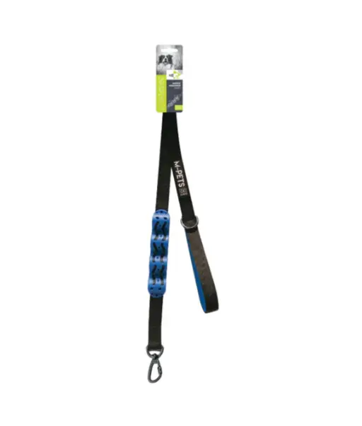 FLEX Shock Absorber Leash - Black & Blue