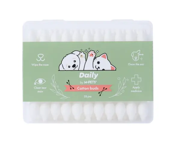 Daily Pet Cotton buds 10.8 x 8.7 x 4 cm - 55 pcs