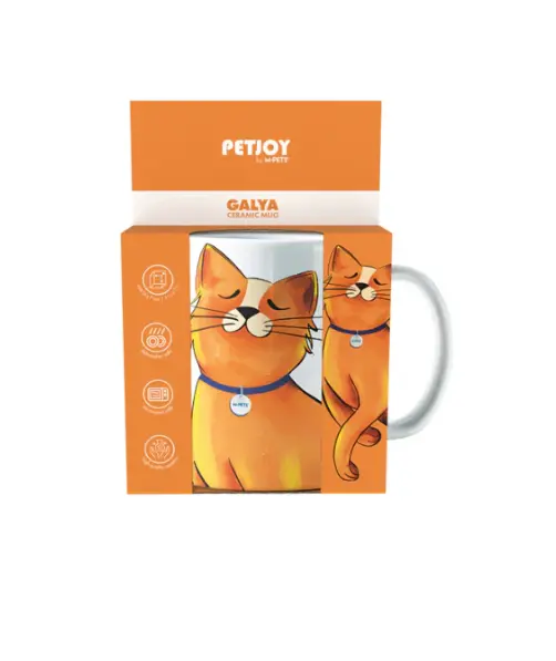 PETJOY Mug Galya - Orange 350ml 