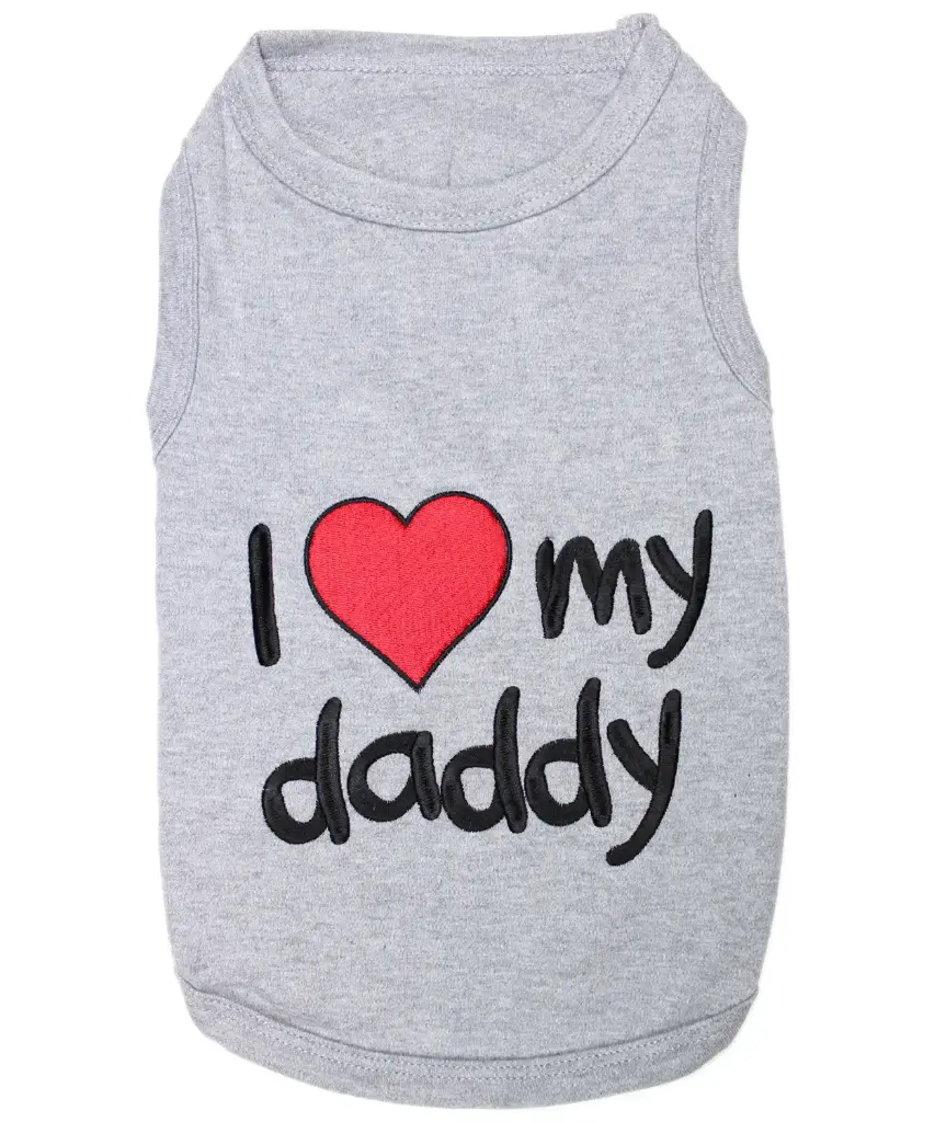 I Love Daddy - Gray / XS