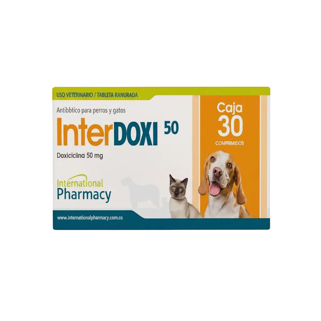 INTERDOXI - DOXICICLINA 50MG-30 COMP