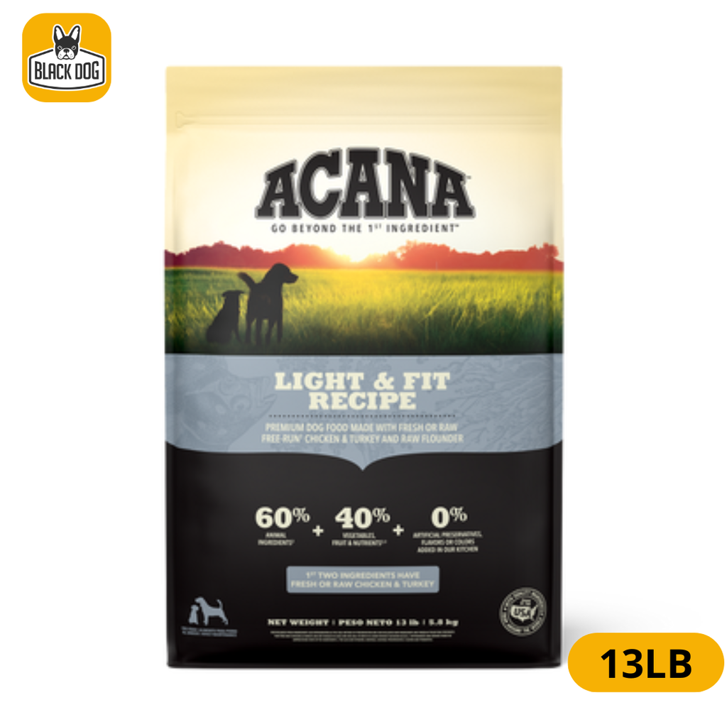ACANA DOG HERITAGE LIGHT & FIT 13LBS