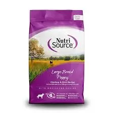 NUTRISOURCE LARGE BREED PUPPY 26LB