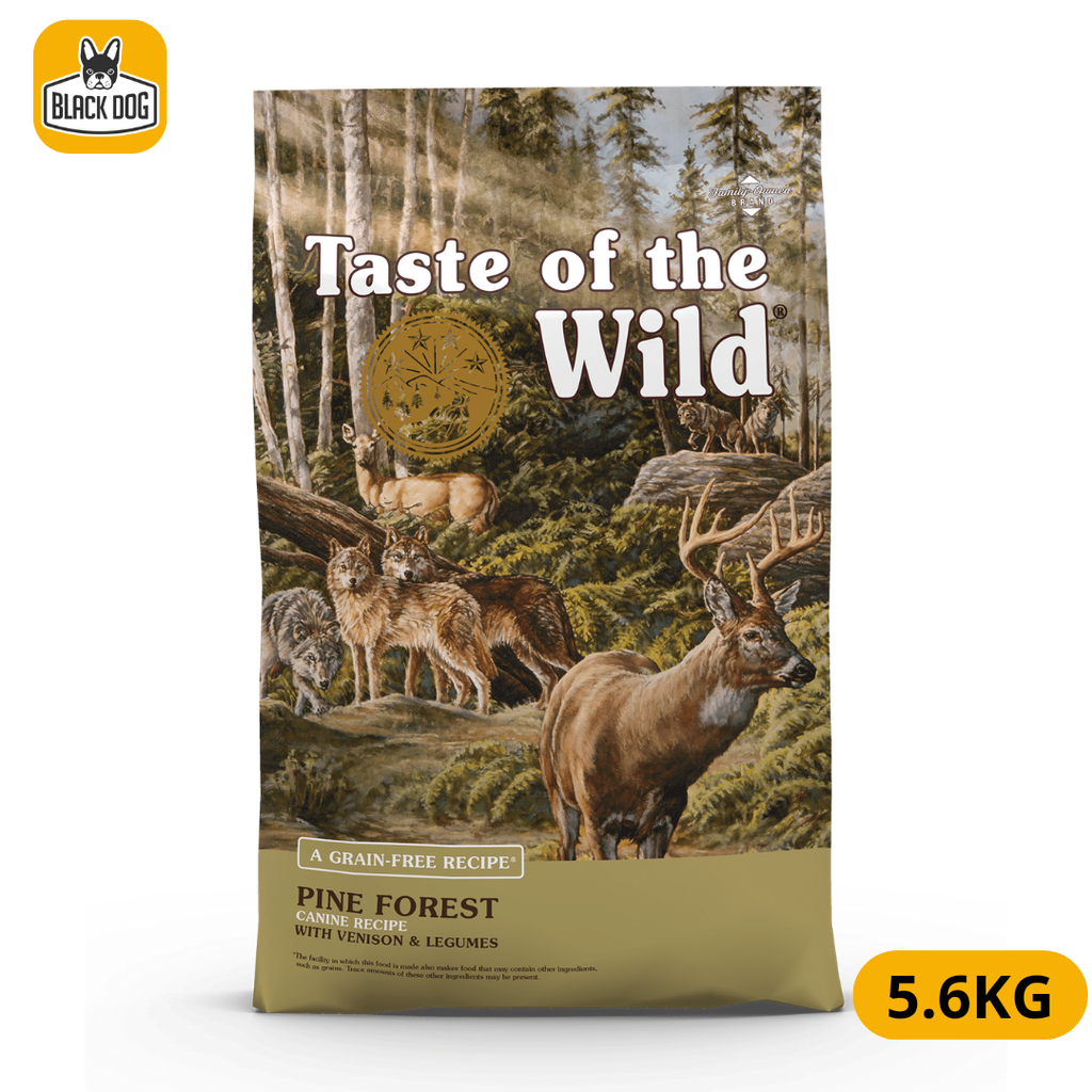 TASTE OF THE WILD 5.6KG PINE FOREST WITH VENISON AND LEGUMES