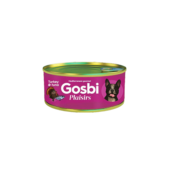 GOSBI PLAISIRS TURKEY & TUNA 185G