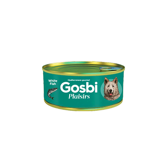 GOSBI PLAISIRS WHITE FISH 185G