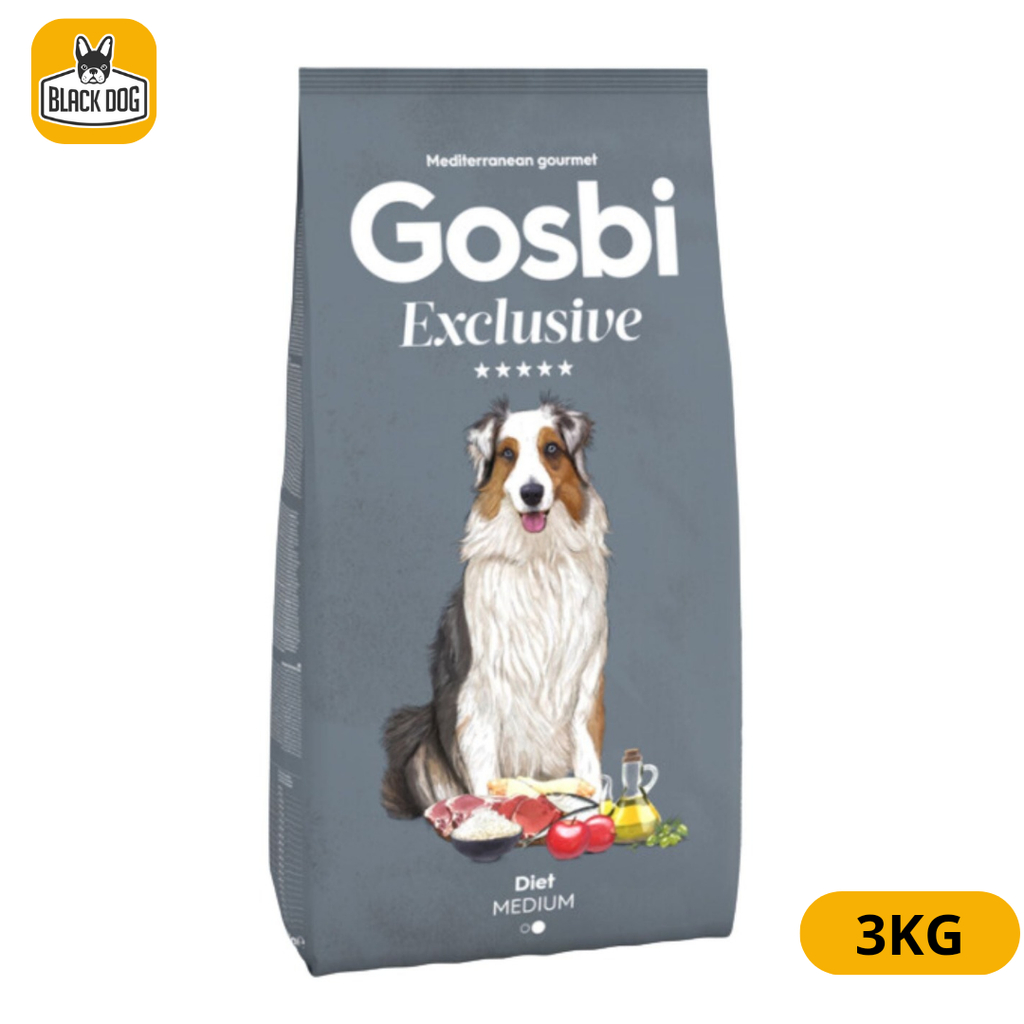 GOSBI EXCLUSIVE DIET MEDIUM 3KG