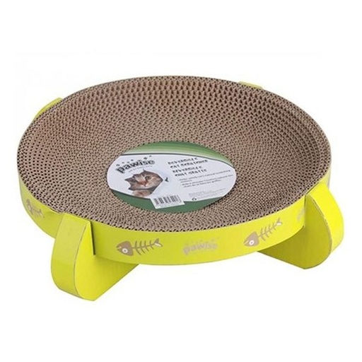 [28491] PAWISE REVERSIBLE ROUND CAT SCRATCHER